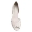Peep Toe Couro Off White - imagem 5
