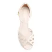 Peep Toe Couro Off White - imagem 5