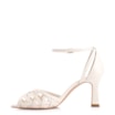 Peep Toe Couro Off White - imagem 4