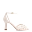 Peep Toe Couro Off White - imagem 2
