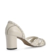 Peep Toe Couro Off White - imagem 4