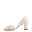 Peep Toe Couro Off White - imagem 4