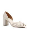 Peep Toe Couro Off White - imagem 1