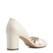 Peep Toe Couro Off White - imagem 3