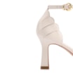 Peep Toe Couro Off White/Alt Dourado - imagem 7