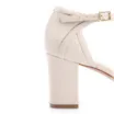 Peep Toe Couro Off White/Alt Dourado - imagem 7