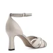 Peep Toe Couro Off White/Alt Preto - imagem 3