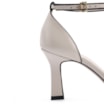 Peep Toe Couro Off White/Alt Preto - imagem 7