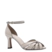 Peep Toe Couro Off White/Alt Preto - imagem 1