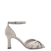 Peep Toe Couro Off White/Alt Preto - imagem 2
