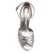 Peep Toe Couro Prata - imagem 5