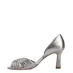 Peep Toe Couro Prata - imagem 4