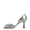 Peep Toe Couro Prata - imagem 4