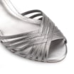 Peep Toe Couro Prata - imagem 6