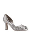 Peep Toe Couro Prata - imagem 1