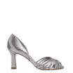 Peep Toe Couro Prata - imagem 2