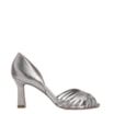 Peep Toe Couro Prata - imagem 2