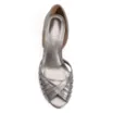 Peep Toe Couro Prata - imagem 6