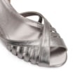Peep Toe Couro Prata - imagem 7
