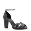 Peep Toe Couro Preto - imagem 1