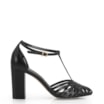 Peep Toe Couro Preto - imagem 2