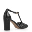 Peep Toe Couro Preto - imagem 3