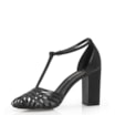 Peep Toe Couro Preto - imagem 4