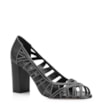 Peep Toe Couro Preto - imagem 1