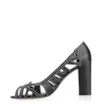 Peep Toe Couro Preto - imagem 4
