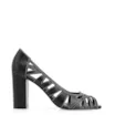 Peep Toe Couro Preto - imagem 2