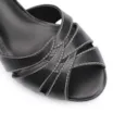 Peep Toe Couro Preto - imagem 6