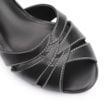 Peep Toe Couro Preto - imagem 6
