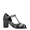Peep Toe Couro Preto - imagem 1