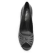 Peep Toe Couro Preto - imagem 5
