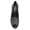Peep Toe Couro Preto - imagem 5