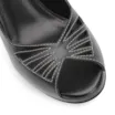 Peep Toe Couro Preto - imagem 6