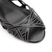 Peep Toe Couro Preto - imagem 6
