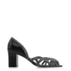 Peep Toe Couro Preto - imagem 2