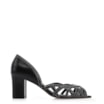 Peep Toe Couro Preto - imagem 2