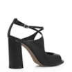 Peep Toe Couro Preto - imagem 4