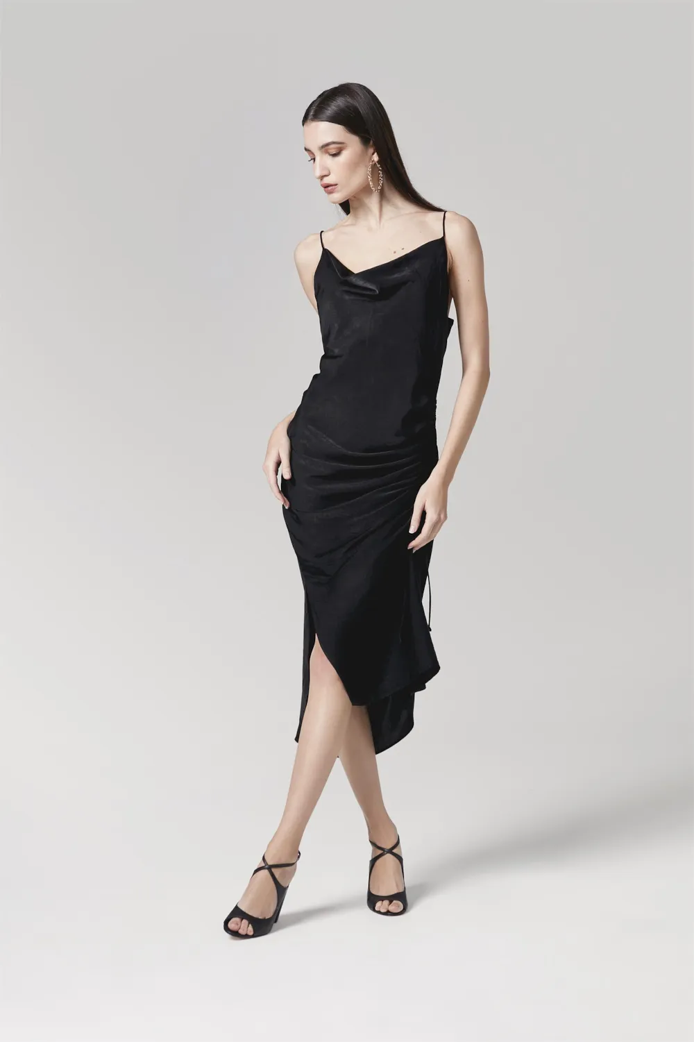 Peep Toe Couro Preto - imagem 9