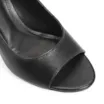 Peep Toe Couro Preto - imagem 7