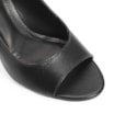 Peep Toe Couro Preto - imagem 7