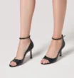 Peep Toe Couro Preto - imagem 2