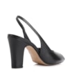 Peep Toe Couro Preto - imagem 4