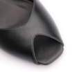 Peep Toe Couro Preto - imagem 7
