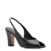 Peep Toe Couro Preto - imagem 1