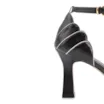 Peep Toe Couro Preto/Alt Off White - imagem 7