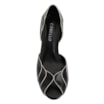 Peep Toe Couro Preto/Off White - imagem 5