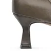 Peep Toe Couro Verde - imagem 7